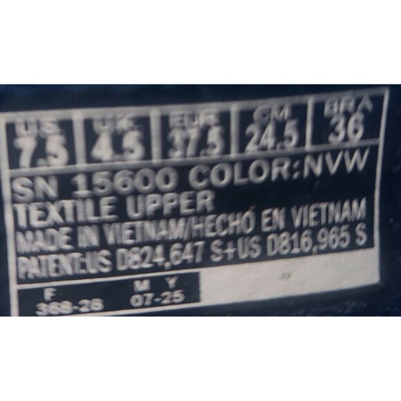 Skechers Go Walk Joy Womens Size 7.5 Blue White Athletic Slip-On Shoes Sneakers - Picture 11 of 11